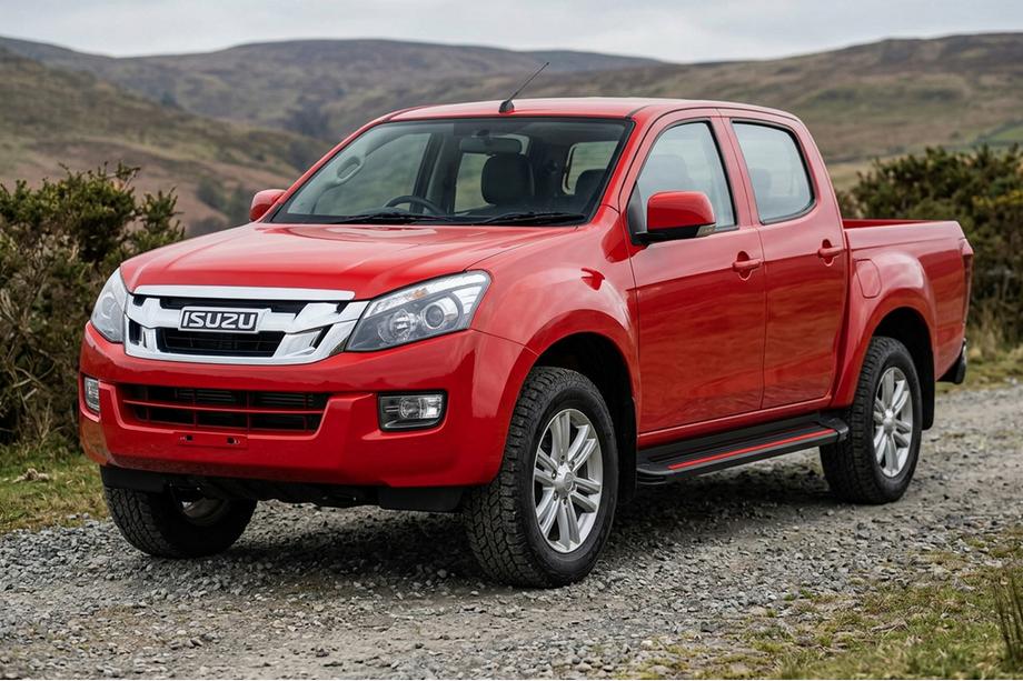 Isuzu D-Max 2011-2019 Seitenschweller Maya Red (2 Stk., Aluminium) Image