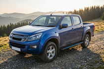 Isuzu D-Max 2011-2019 Seitenschweller Maya Blue (2 Stk., Aluminium) Foto 1