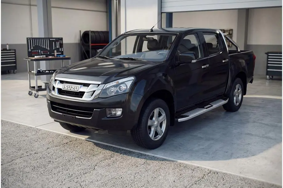 Isuzu D-Max 2011-2019 Seitenschweller Mevsim Grey (2 Stk., Aluminium) Image