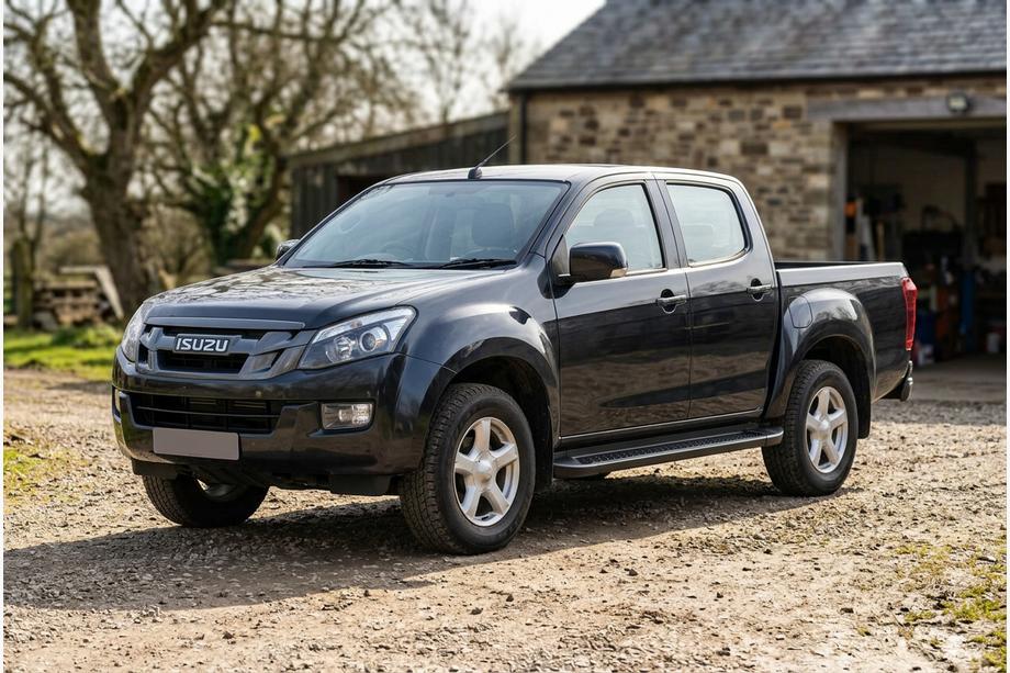 Isuzu D-Max 2011-2019 Trittbretter Allmond Black (2 Stk., Aluminium) Image
