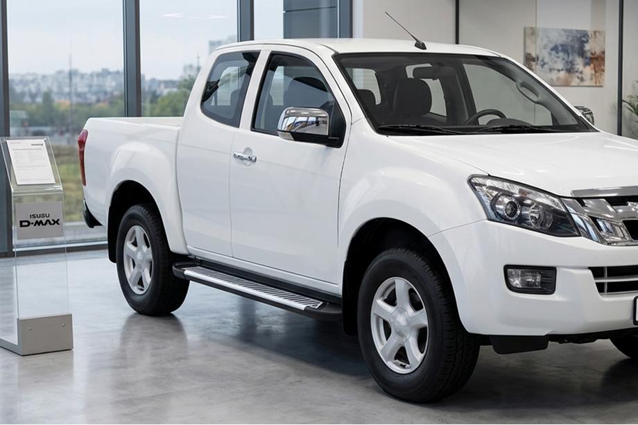 Isuzu D-Max 2011-2019 Seitenschweller Line (2 Stk., Aluminium) Image