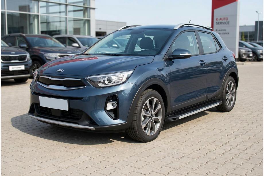 Kia Stonic 2017- Seitenschweller Maya V1 (2 Stk., Aluminium) Image