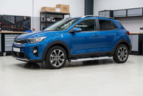 Kia Stonic 2017- Seitenschweller Mevsim Grey (2 Stk., Aluminium) Foto 1