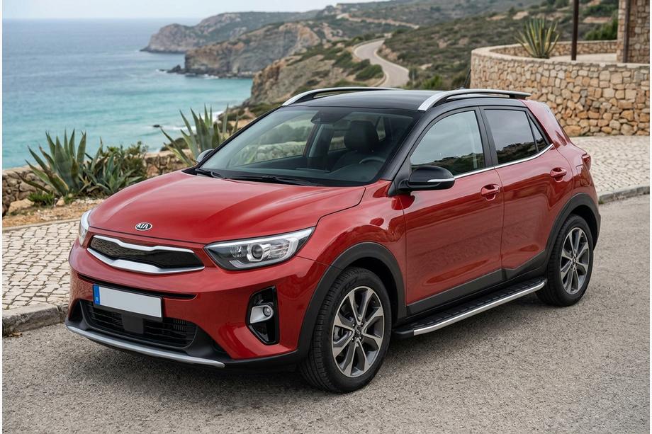 Kia Stonic 2017- Seitenschweller Fullmond (2 Stk., Aluminium) Image