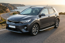 Kia Stonic 2017- Seitenschweller Tayga Grey (2 Stk., Aluminium) Foto 1