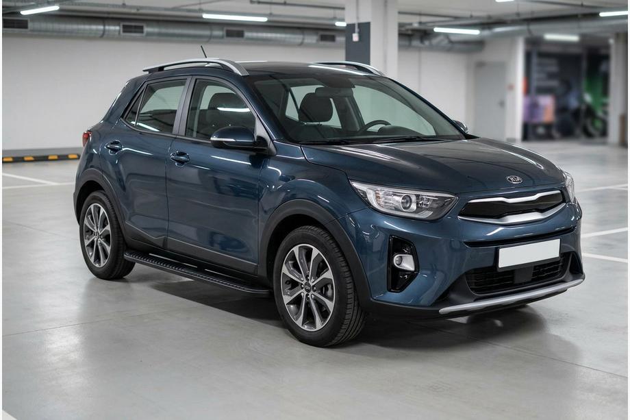 Kia Stonic 2017- Seitenschweller Tayga Black (2 Stk., Aluminium) Image