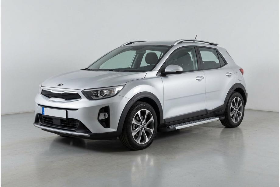 Kia Stonic 2017- Seitenschweller Vision New Grey (2 Stk., Aluminium) Image