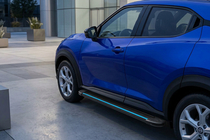 Nissan Juke 2020- Seitenschweller Maya Blue (2 Stk., Aluminium) Foto 1