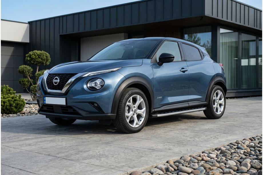 Nissan Juke 2020- Seitenschweller Fullmond (2 Stk., Aluminium) Image