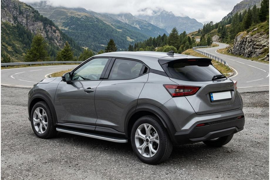 Nissan Juke 2020- Seitenschweller Tayga Grey (2 Stk., Aluminium) Image