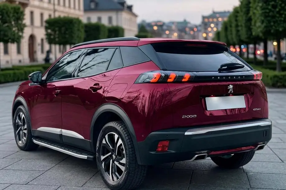 Peugeot 2008 2019- Seitenschweller Fullmond (2 Stk., Aluminium) Image