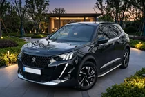 Peugeot 2008 2019- Seitenschweller Tayga Grey (2 Stk., Aluminium) Foto 1