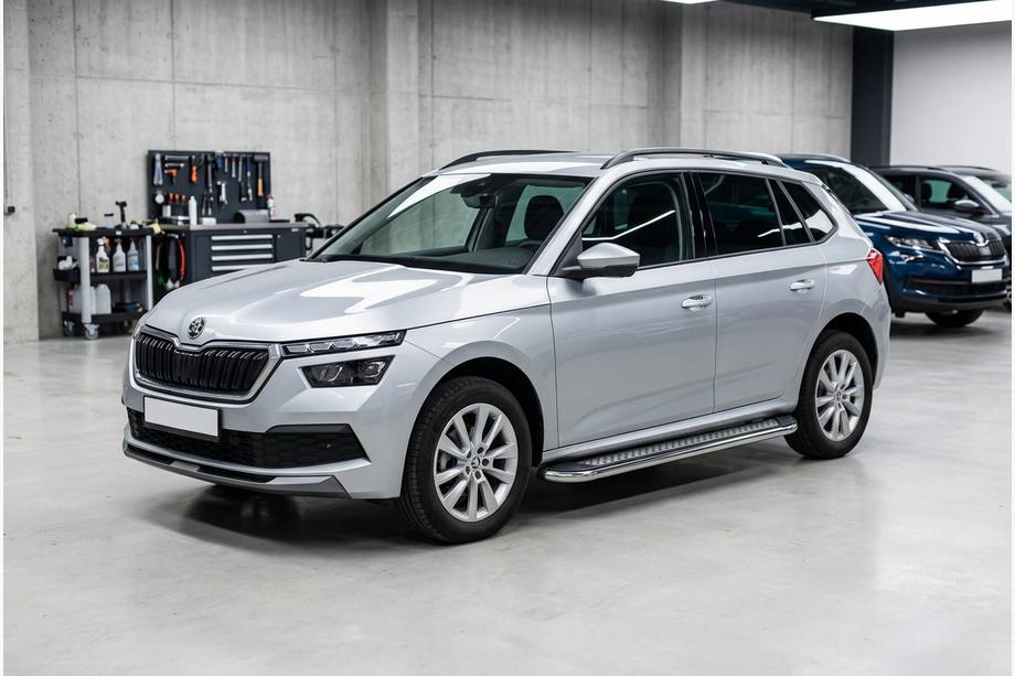 Skoda Kamiq 2019- Trittbretter Maydos V2 (2 Stk., Aluminium) Image