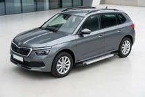 Skoda Kamiq 2019- Seitenschweller Vision New Grey (2 Stk., Aluminium) Foto 1