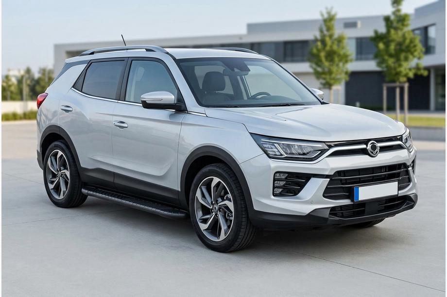 SsangYong Korando 2019- Seitenschweller Bosphore Black (2 Stk., Aluminium) Image