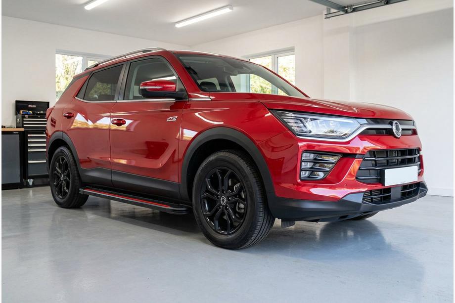 SsangYong Korando 2019- Seitenschweller Maya Red (2 Stk., Aluminium) Image