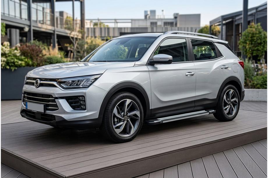 SsangYong Korando 2019- Trittbretter Rainbow (2 Stk., Aluminium) Image