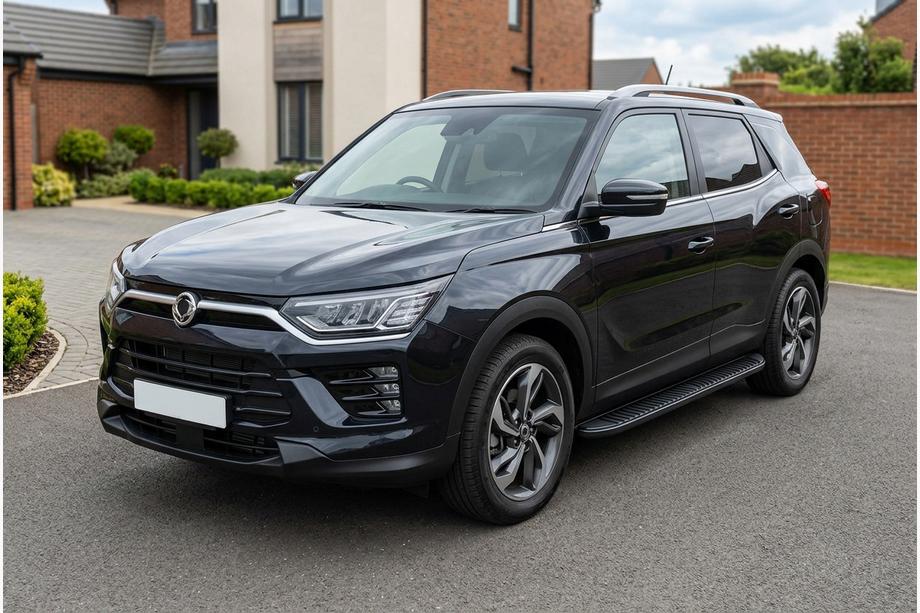 SsangYong Korando 2019- Seitenschweller Tayga Black (2 Stk., Aluminium) Image
