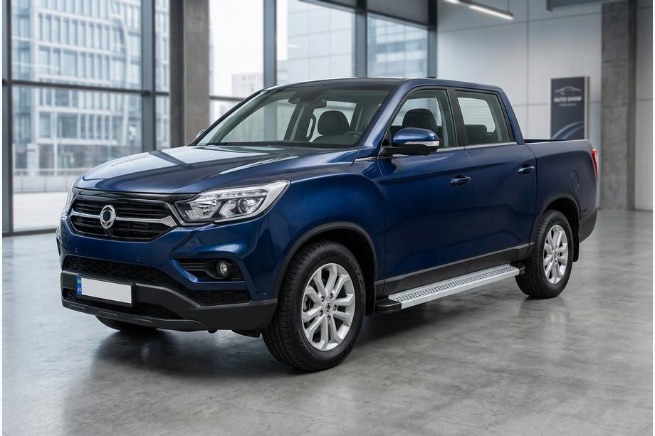 SsangYong Musso II 2018– Seitenschweller Maya V2 (2 Stk., Aluminium) Image
