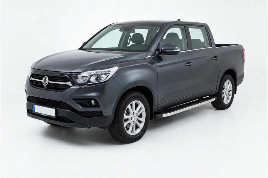 SsangYong Musso II 2018– Seitenschweller BlackLine (2 Stk., Aluminium) Image