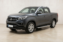 SsangYong Musso II 2018– Seitenschweller Fullmond (2 Stk., Aluminium) Foto 1