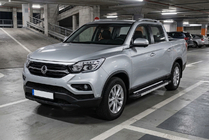 SsangYong Musso II 2018– Seitenschweller RedLine (2 Stk., Aluminium) Foto 1
