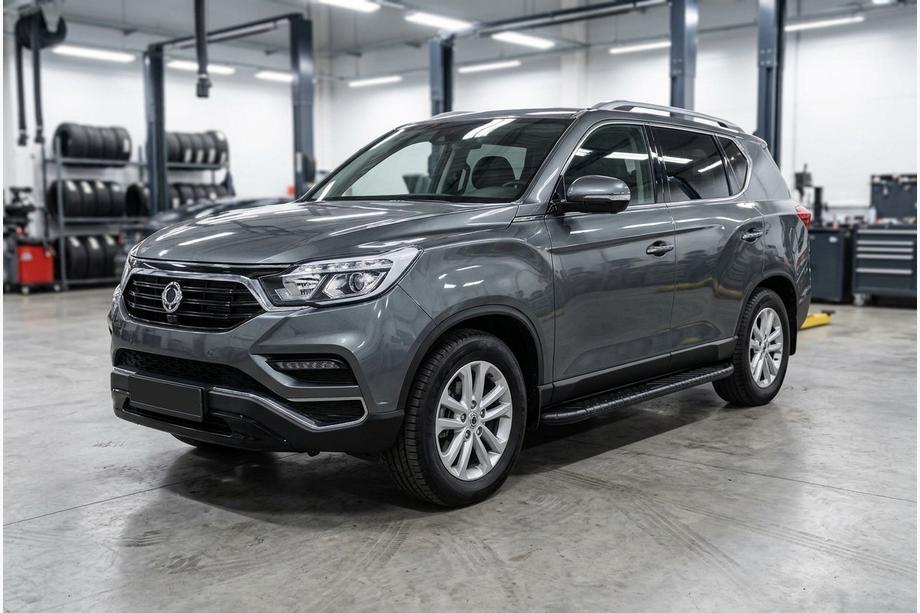 SsangYong Rexton II 2017- Seitenschweller Bosphore Black (2 Stk., Aluminium) Image