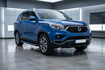 SsangYong Rexton II 2017- Seitenschweller Maya Blue (2 Stk., Aluminium) Foto 1