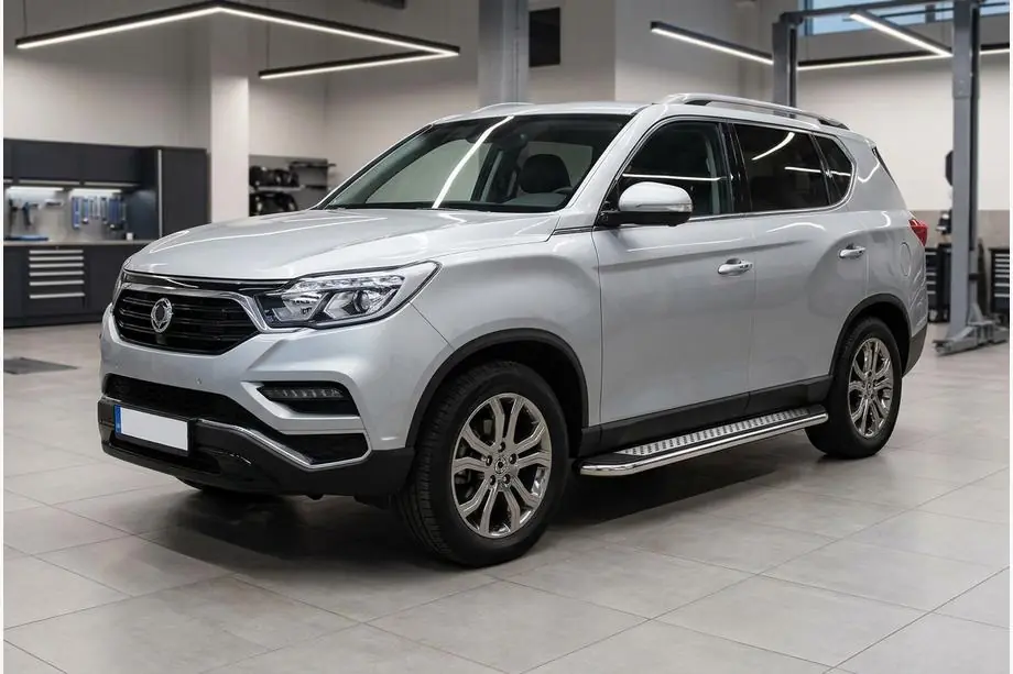 SsangYong Rexton II 2017- Trittbretter Maydos V2 (2 Stk., Aluminium) Image