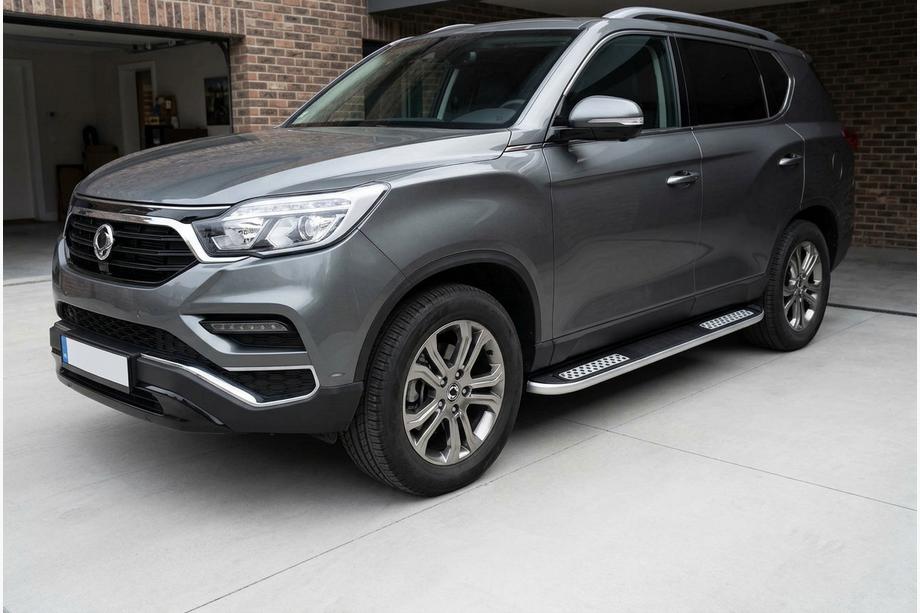 SsangYong Rexton II 2017- Seitenschweller Tayga V2 (2 Stk., Aluminium) Image