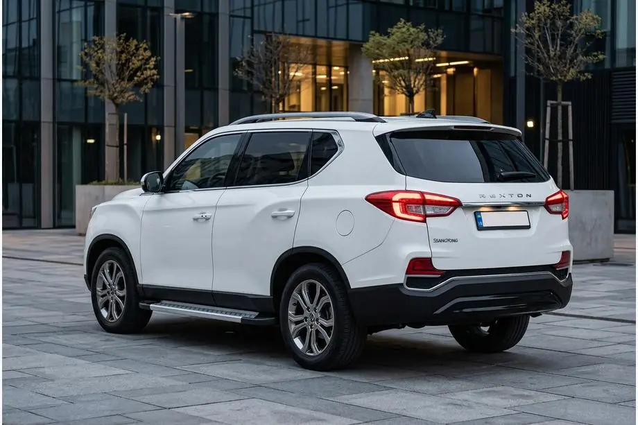 SsangYong Rexton II 2017- Seitenschweller Vision New Grey (2 Stk., Aluminium) Image