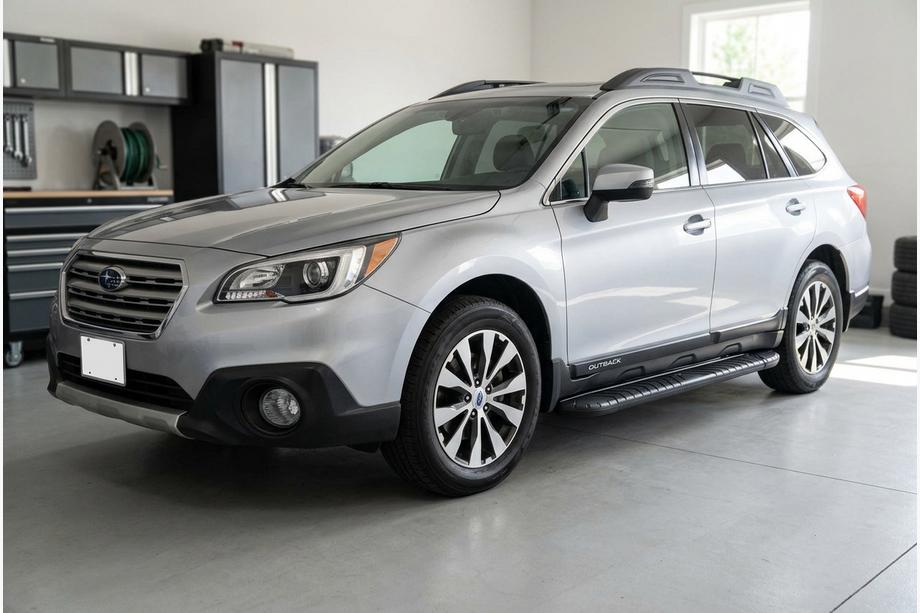 Subaru Outback 2014-2019 Seitenschweller Bosphore Black (2 Stk., Aluminium) Image