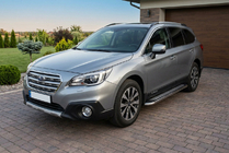 Subaru Outback 2014-2019 Trittbretter Maydos V2 (2 Stk., Aluminium) Foto 1