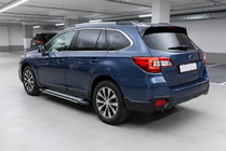 Subaru Outback 2014-2019 Trittbretter Rainbow (2 Stk., Aluminium) Foto 1