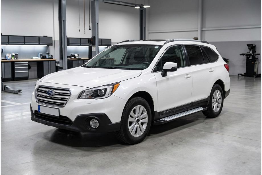 Subaru Outback 2014-2019 Trittbretter Allmond Grey (2 Stk., Aluminium) Image