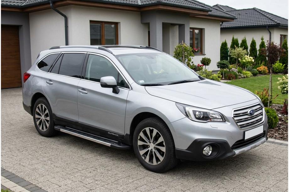 Subaru Outback 2014-2019 Seitenschweller RedLine (2 Stk., Aluminium) Image