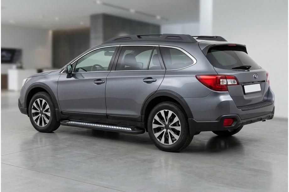 Subaru Outback 2014-2019 Seitenschweller Vision New Black (2 Stk., Aluminium) Image
