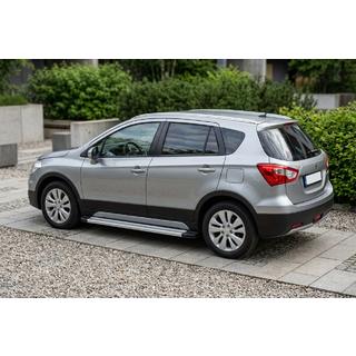 Seitenschweller Maya V2 (2 Stk., Aluminium) Suzuki SX4 S-Cross 2013-2016 Foto 1