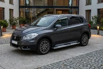 Suzuki SX4 S-Cross 2013-2016 Seitenschweller Mevsim Grey (2 Stk., Aluminium) Foto 1
