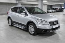 Suzuki SX4 S-Cross 2013-2016 Seitenschweller Vision New Grey (2 Stk., Aluminium) Foto 1