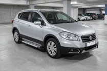 Suzuki SX4 S-Cross 2013-2016 Seitenschweller Vision New Grey (2 Stk., Aluminium) Foto 1