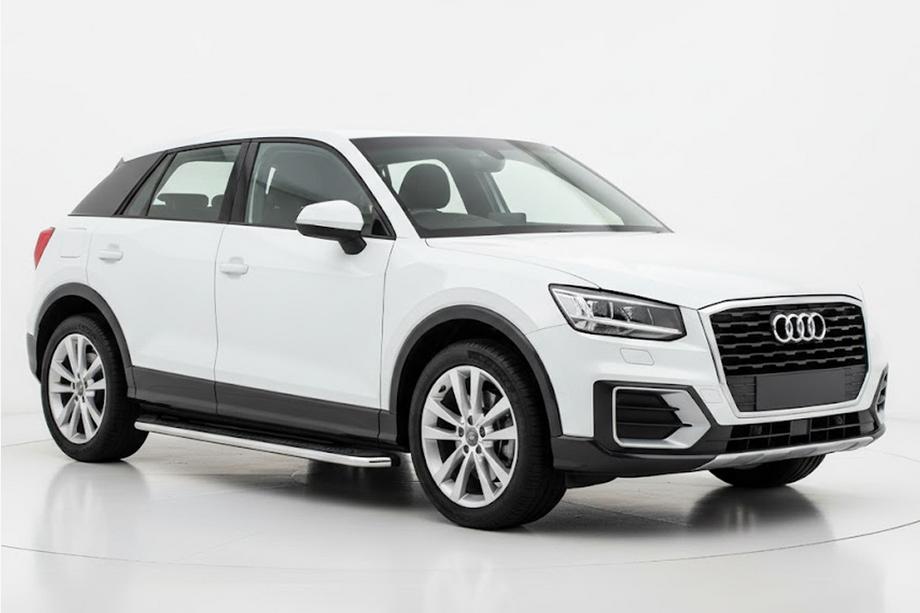 Audi Q2 2016- Trittbretter Maydos V2 (2 Stk., Aluminium) Image