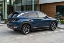 Hyundai Tucson NX4 2021- Seitenschweller Bosphore Black (2 Stk., Aluminium) Foto 1