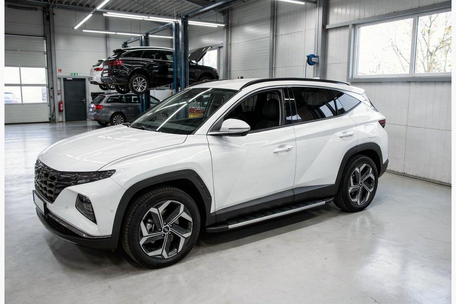 Hyundai Tucson NX4 2021- Trittbretter Duru (2 Stk., Aluminium) Image