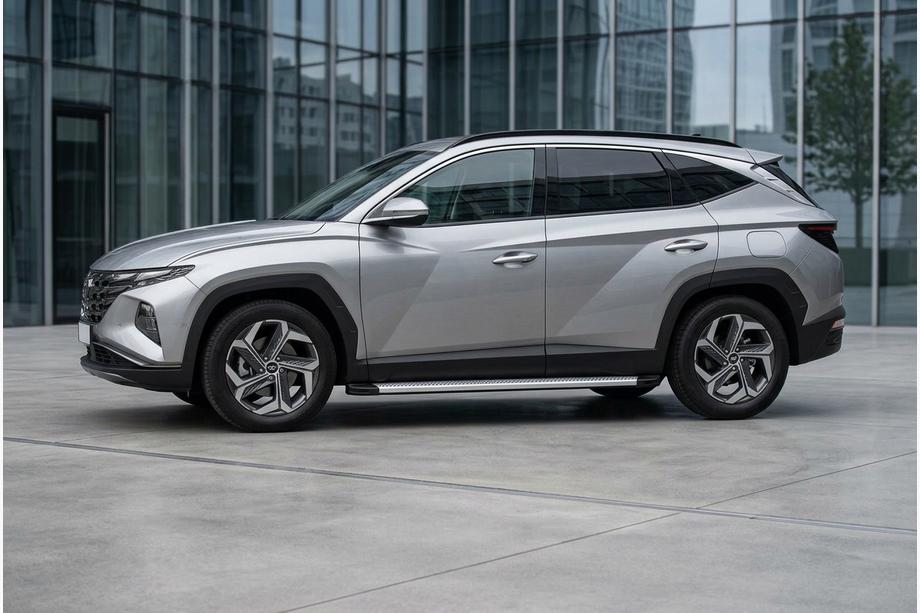 Hyundai Tucson NX4 2021- Seitenschweller Maya V2 (2 Stk., Aluminium) Image