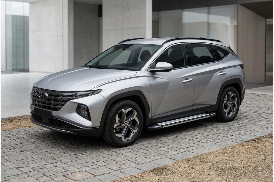 Hyundai Tucson NX4 2021- Trittbretter Rainbow (2 Stk., Aluminium) Image