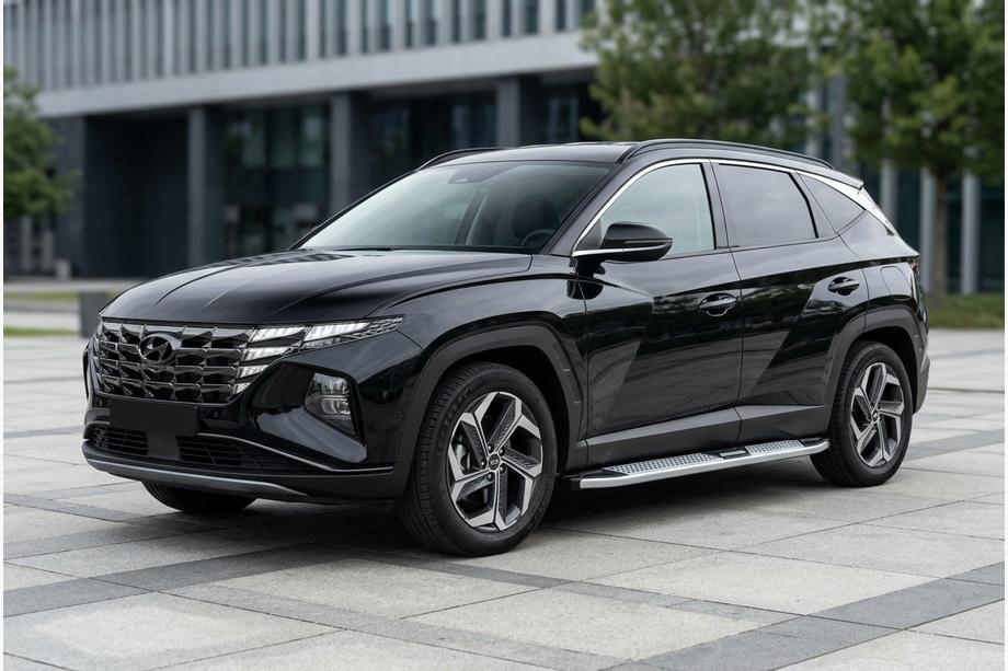 Hyundai Tucson NX4 2021- Seitenschweller Mevsim Grey (2 Stk., Aluminium) Image