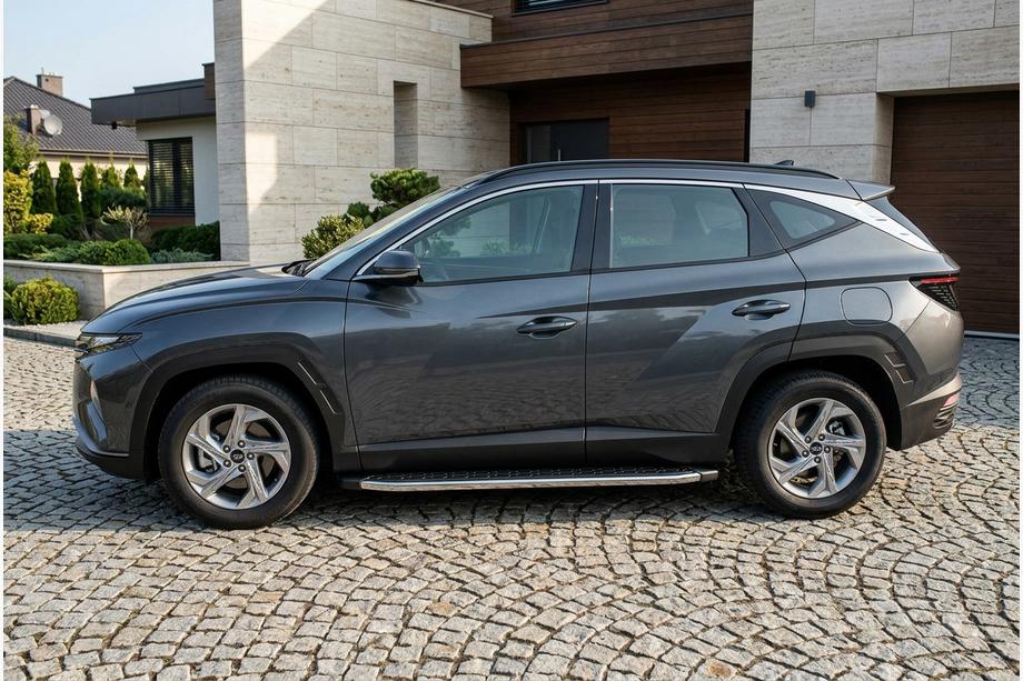 Hyundai Tucson NX4 2021- Seitenschweller BlackLine (2 Stk., Aluminium) Image