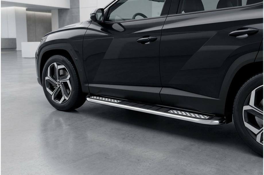 Hyundai Tucson NX4 2021- Seitenschweller Tayga V2 (2 Stk., Aluminium) Image