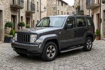 Jeep Cherokee/Liberty 2007-2013 Seitenschweller Bosphore Grey (2 Stk., Aluminium) Foto 1